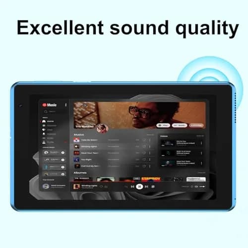 CUPEISI Android 14 Tablet 7 inch with Case | 8GB RAM + 32GB ROM, Expandable to 1TB, HD Touch Screen, WiFi, Bluetooth, 1024x600 thumbnail 8