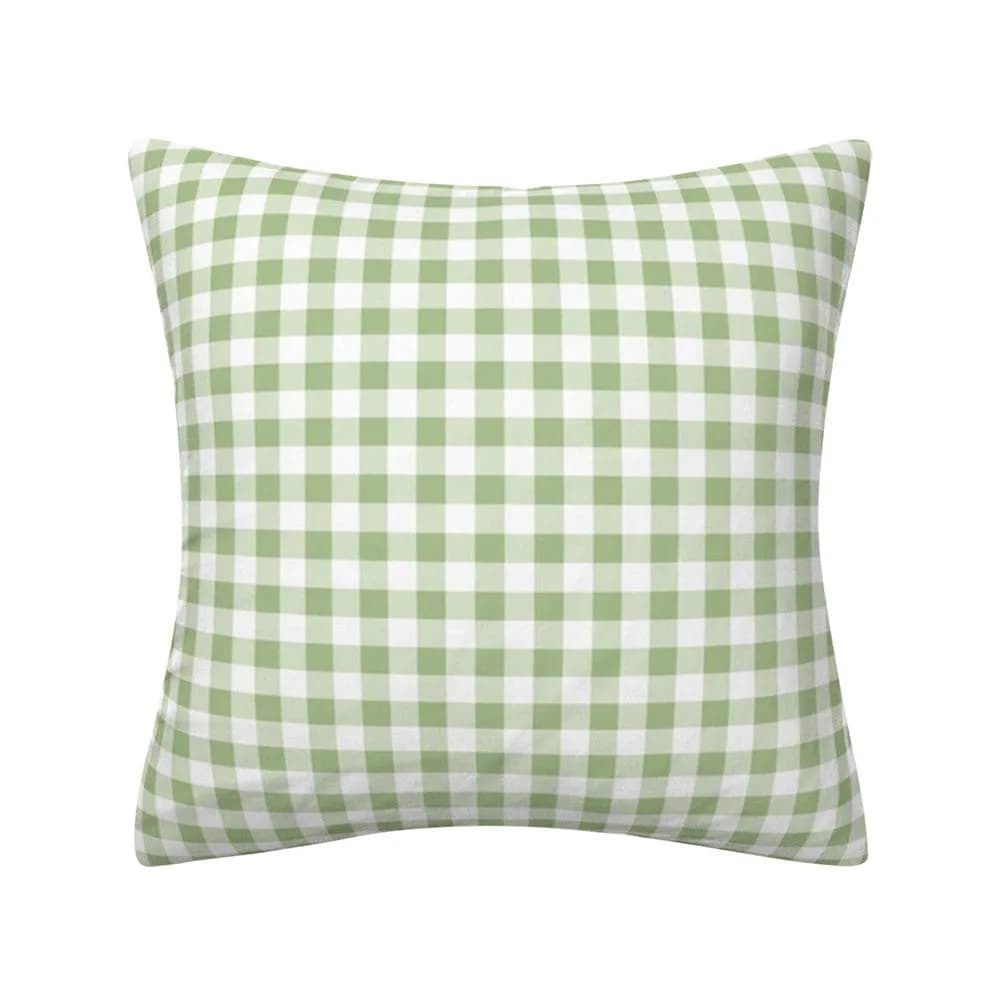 AHAHM Buffalo Check Plaid Throw Pillow Cover 40x40cm (16x16 Inch) Set of 2 | Farmhouse Decorative Cushion Case for Sofa & Outdoor - view 2