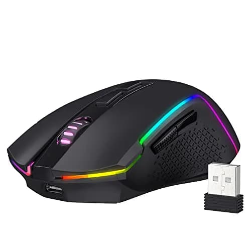 Redragon M693 Wireless Gaming Mouse 8000 DPI, 7 Macro Buttons, 3-Mode Connection | PC & Mac Gaming Mouse thumbnail 9