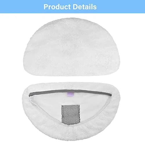 Tivcroxs 12 Pack 1940 Steam Mop Replacement Pads for Bissell Powerfresh Steam Mop 1940 1440 1806 1544 2075 2685A 2814 Series, Model 19402 19404 19408 19409 1940A 1940F 1940Q 1940T 1940W B0006 B0017 2075A thumbnail 5