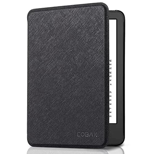 CoBak Case for 6" Kindle Basic 11th Gen 2024/2022 | Auto Wake & Sleep, Waterproof PU Leather thumbnail 1