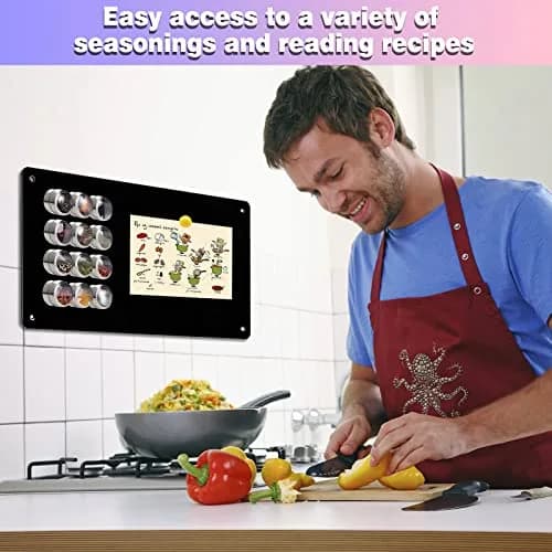 HYHOSHI Black Magnetic Board 43.9 cm x 29 cm (17.5" x 11.4") | Display Photos, Notes, Magnets thumbnail 4