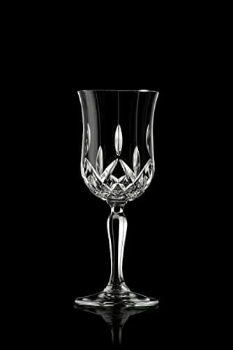 Barski Wine Glass - Goblet - Red & White Wine - Water - Set of 6 | Elegant European Crystal Design thumbnail 4