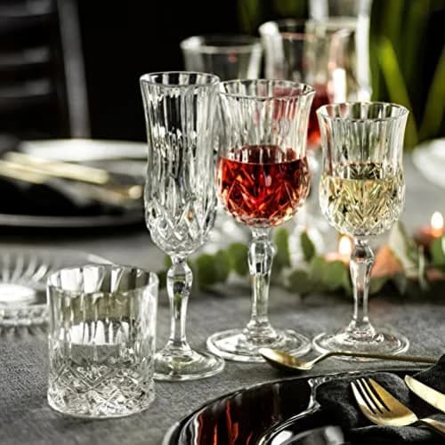 Barski Wine Glass - Goblet - Red & White Wine - Water - Set of 6 | Elegant European Crystal Design thumbnail 5