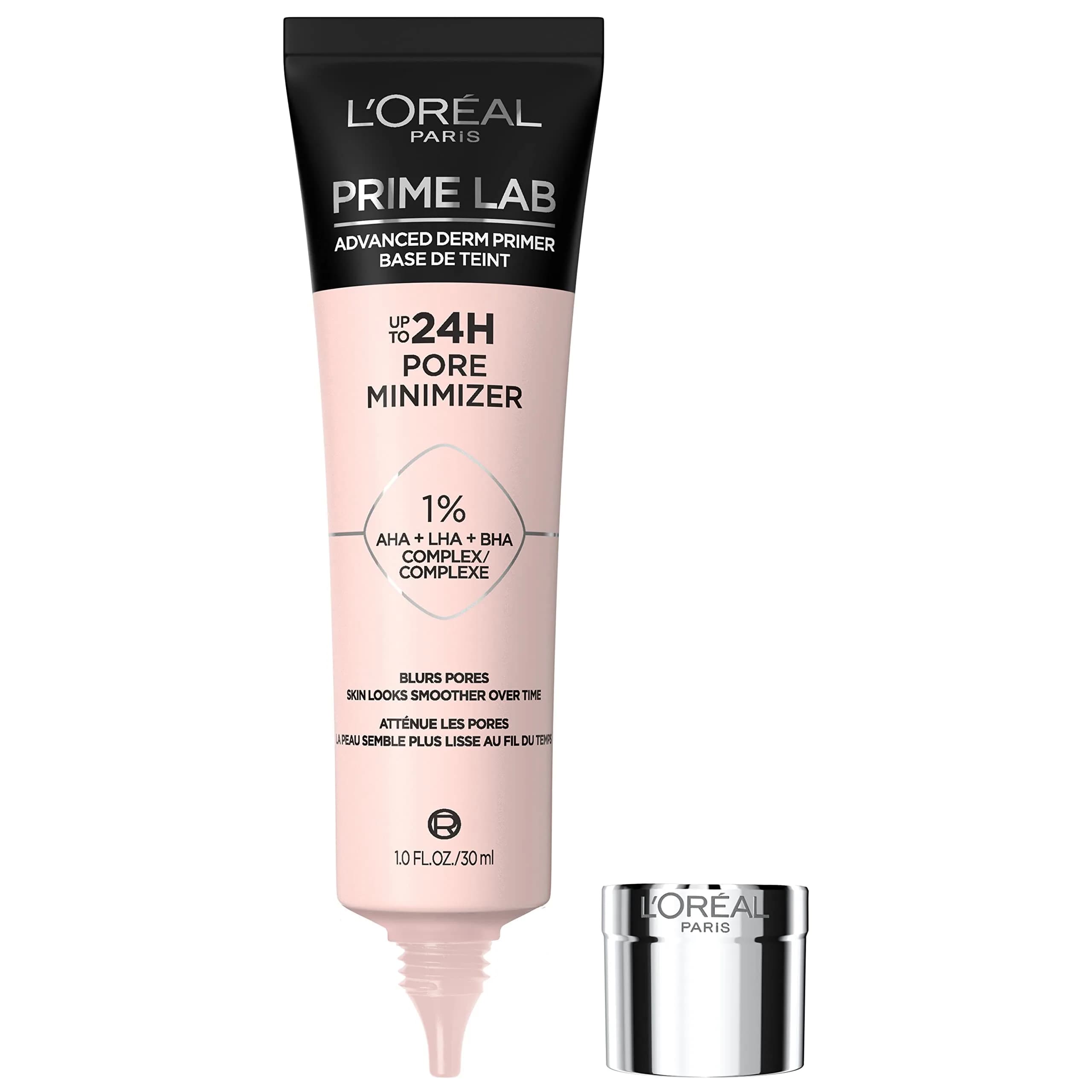 L'Oreal Paris Prime Lab Pore Minimizer Face Primer 1.01 Fl Oz | Extends Makeup & Refines Skin - main product image