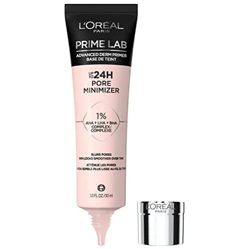 L'Oreal Paris Prime Lab Pore Minimizer Face Primer 1.01 Fl Oz | Extends Makeup & Refines Skin thumbnail 1