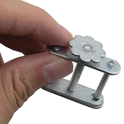 ZZHXSM Flow Control Pipe Clamps 4 pcs (6.6cm x 9.7cm x 3cm) | Iron-Plated, Swivel Screw Compressor thumbnail 2
