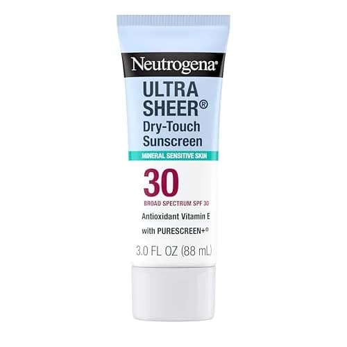Neutrogena Ultra Sheer Dry-Touch Sunscreen SPF 45 Face & Body Lotion (177ml / 6 fl oz) | USA Import Sunscreen — SPF 30
