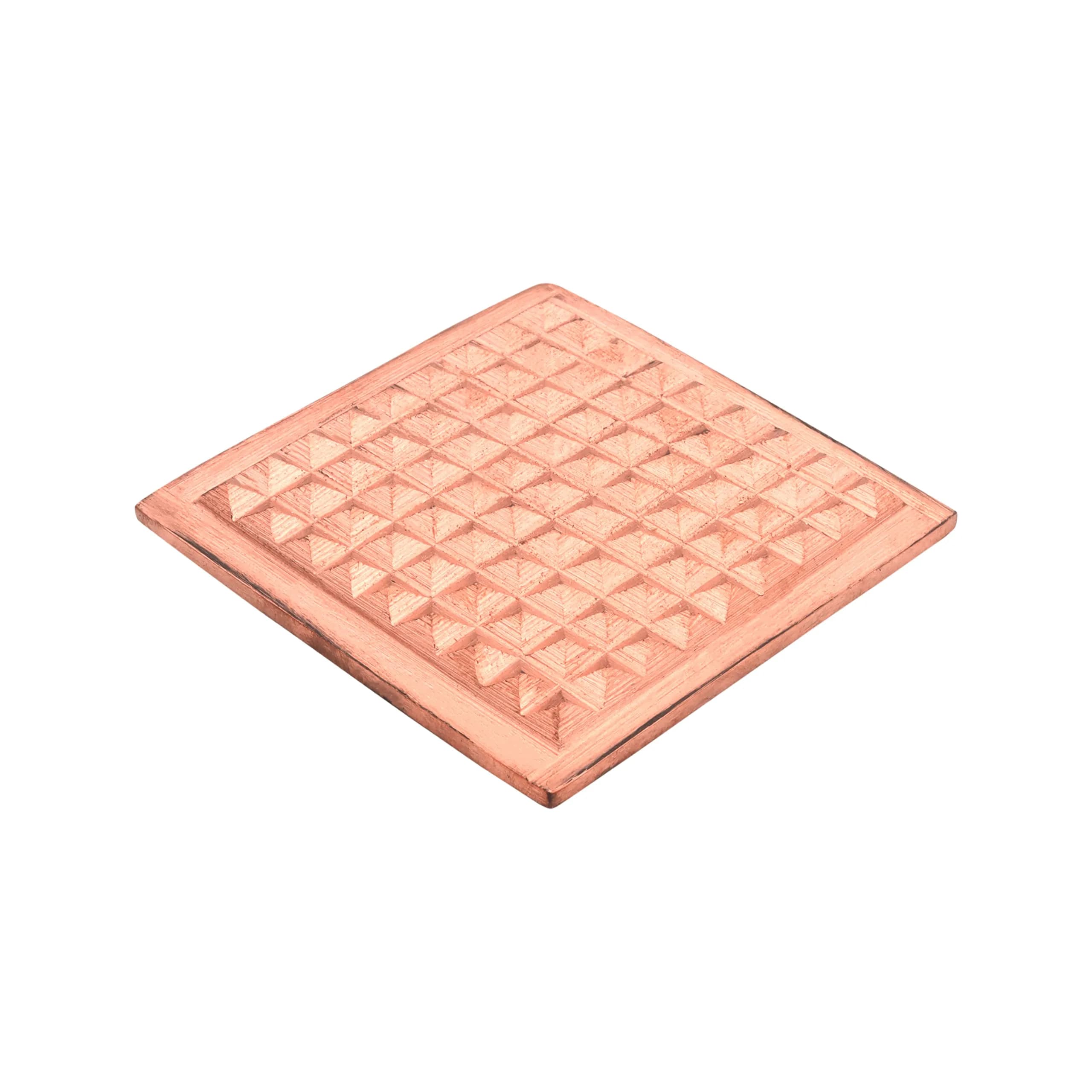Tree Maison Vastu 3 Layer Copper Pyramid 7.6 cm (3 Inch) | Balances Energy Fields thumbnail 7