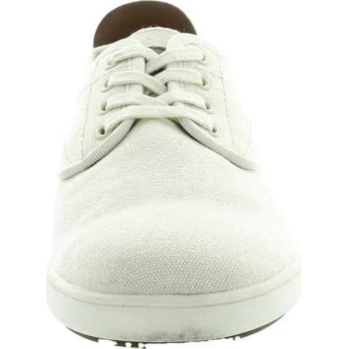 Steve Madden Fenta Men's Lightweight Casual Sneakers Walking Shoes Cream Fabric 7.5 (27.5 cm) thumbnail 3