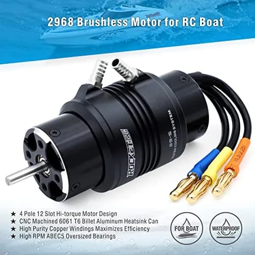 Surpass Hobby RC Boat Motor 5300KV Aluminum Heat Sink | High RPM, Low Noise, Durable (70-120 chars) thumbnail 6