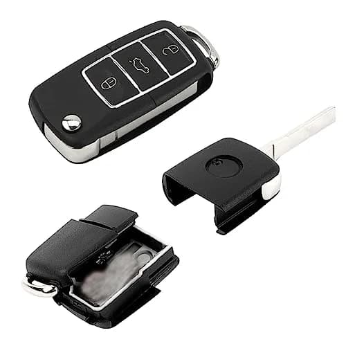 LUEXBOX 2 Pack Fake Car Key Secret Safe Containers | 7.5cm x 3.5cm x 1.5cm (Interior: 3.7cm x 2.2cm x 0.6cm) thumbnail 1