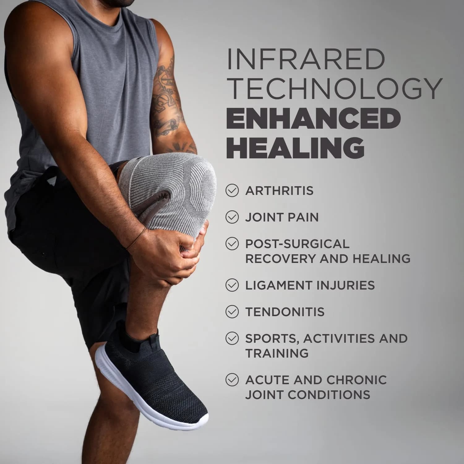 Incrediwear Royal Knee Sleeve Medium | FDA Approved Orthopedic Brace for Pain Relief & Circulation - view 4