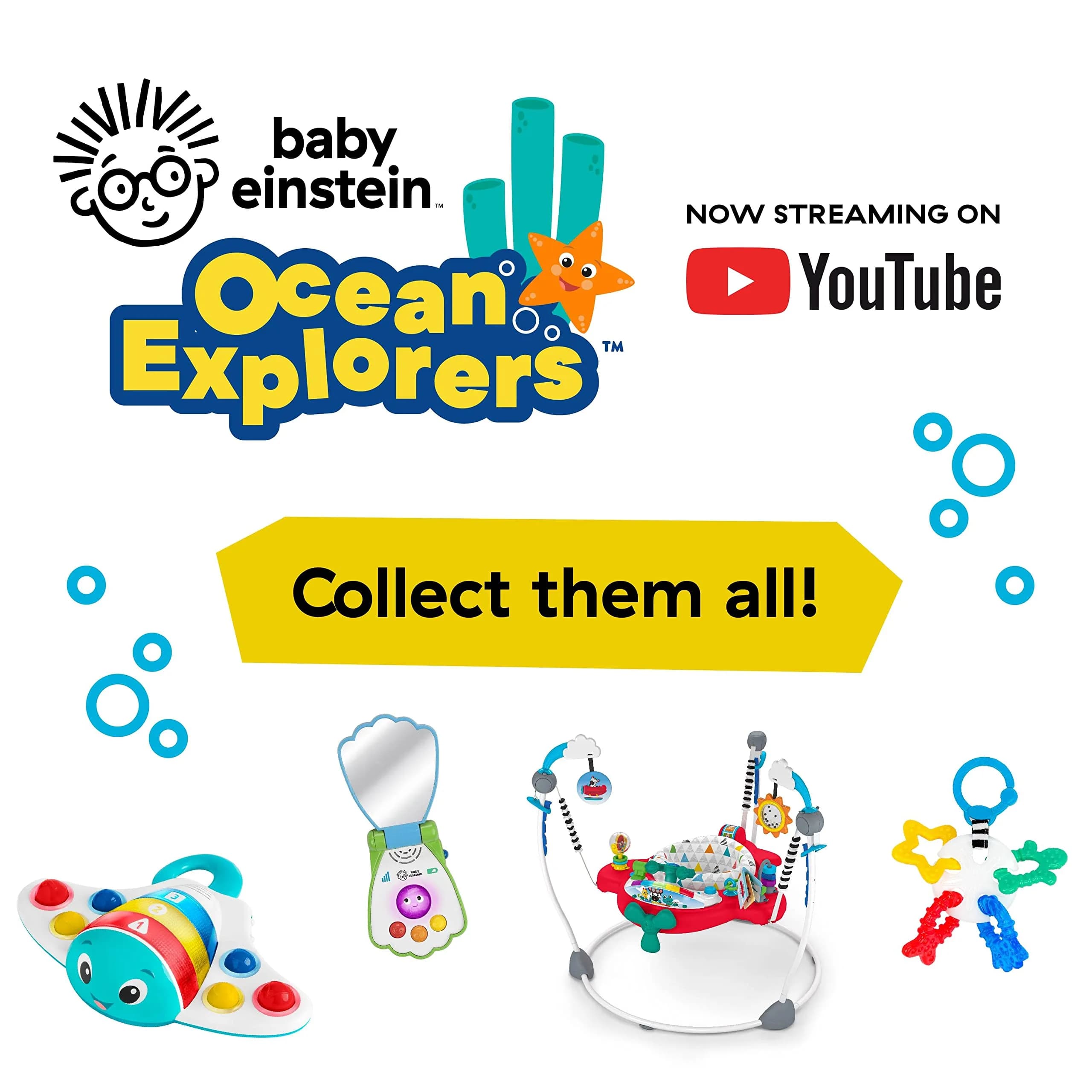 Baby Einstein Ocean Explorers Opus Spin & Sea Suction Toy | Ages 3 Months+ - view 6