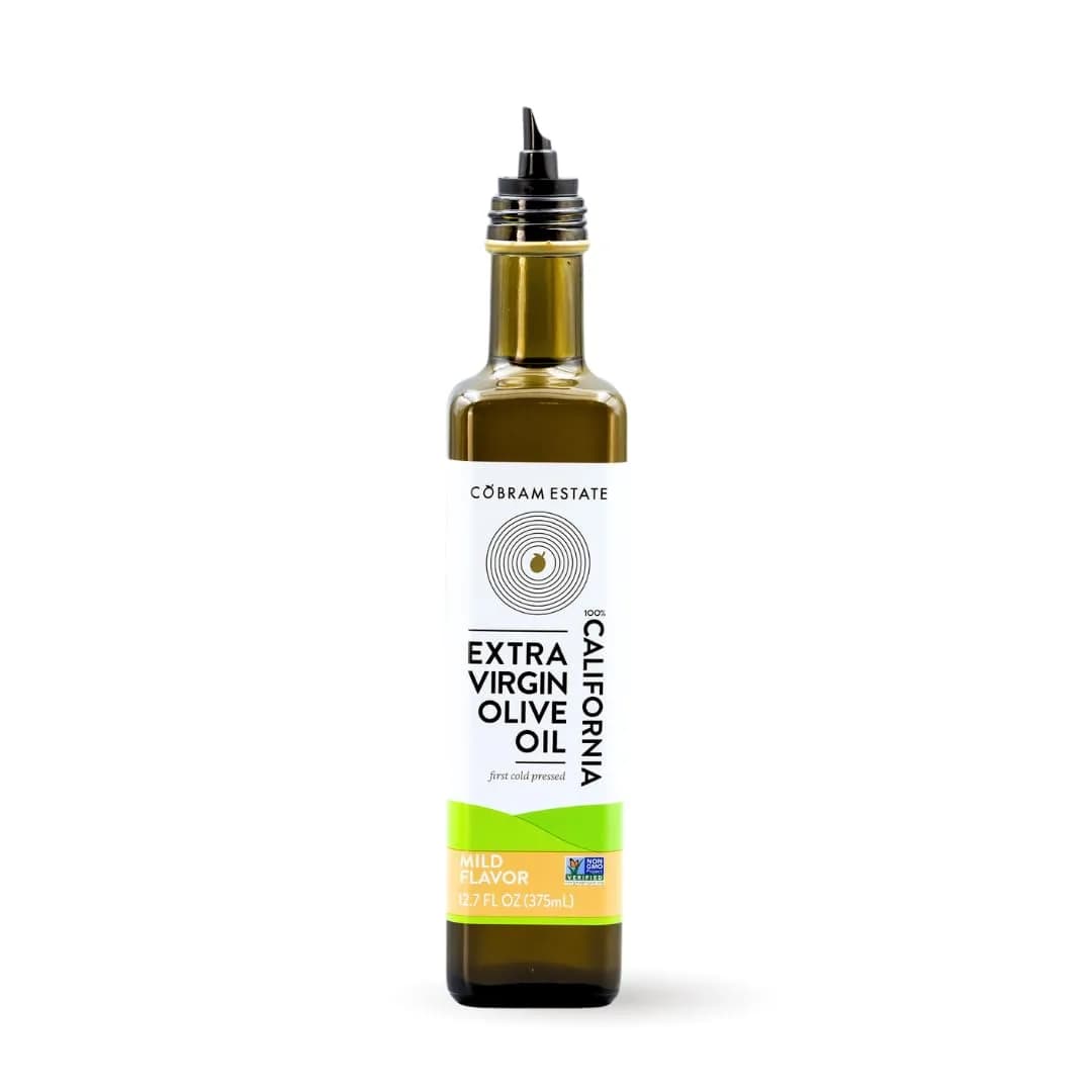 Cobram Estate Mild 100% California Extra Virgin Olive Oil 375ml | Cold Pressed, Non-GMO, Keto Friendly — California Mild