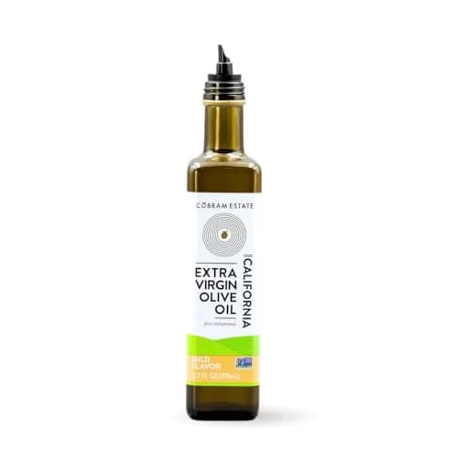Cobram Estate Mild 100% California Extra Virgin Olive Oil 375ml | Cold Pressed, Non-GMO, Keto Friendly thumbnail 1