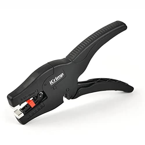 IWISS iCrimp Self-Adjusting Wire Stripper, AWG 32-7 | Ergonomic, Fast & Precise thumbnail 1
