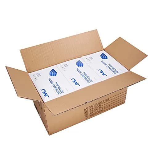 JMU Dental Cotton Rolls 12000 Pcs, 1.5'' Nosebleed Plugs | High Absorbency, Professional Use thumbnail 2