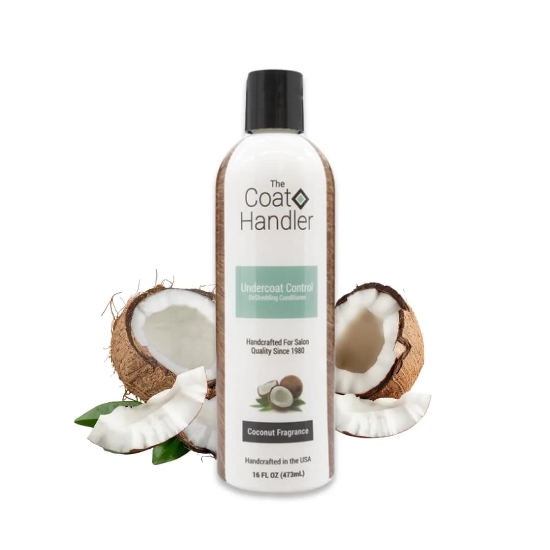 The Coat Handler Deshedding Dog Conditioner 16 oz | Coconut Milk Fragrance, Reduces Shedding & Nourishes - main product image