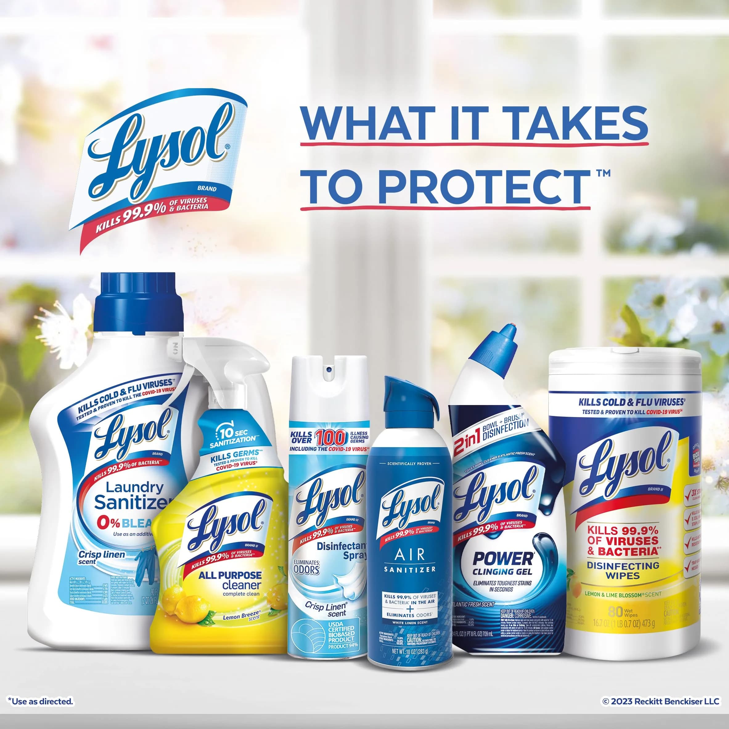 Lysol Click Gel Automatic Toilet Bowl Cleaner Mango & Hibiscus 24 Count Total | Bleach-Free Formula for Continuous Cleaning - view 6