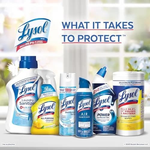 Lysol Click Gel Automatic Toilet Bowl Cleaner Mango & Hibiscus 24 Count Total | Bleach-Free Formula for Continuous Cleaning thumbnail 6