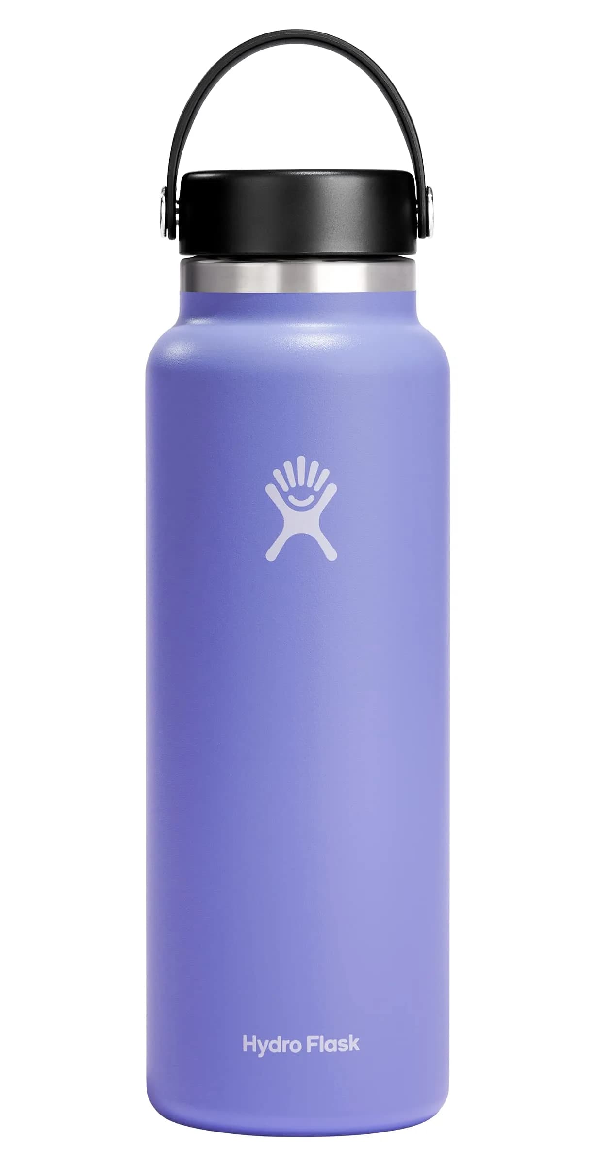 Hydro Flask 40 Oz Tonal White Wide Mouth Water Bottle | Insulated Stainless Steel, Cold 24 Hrs, Hot 12 Hrs