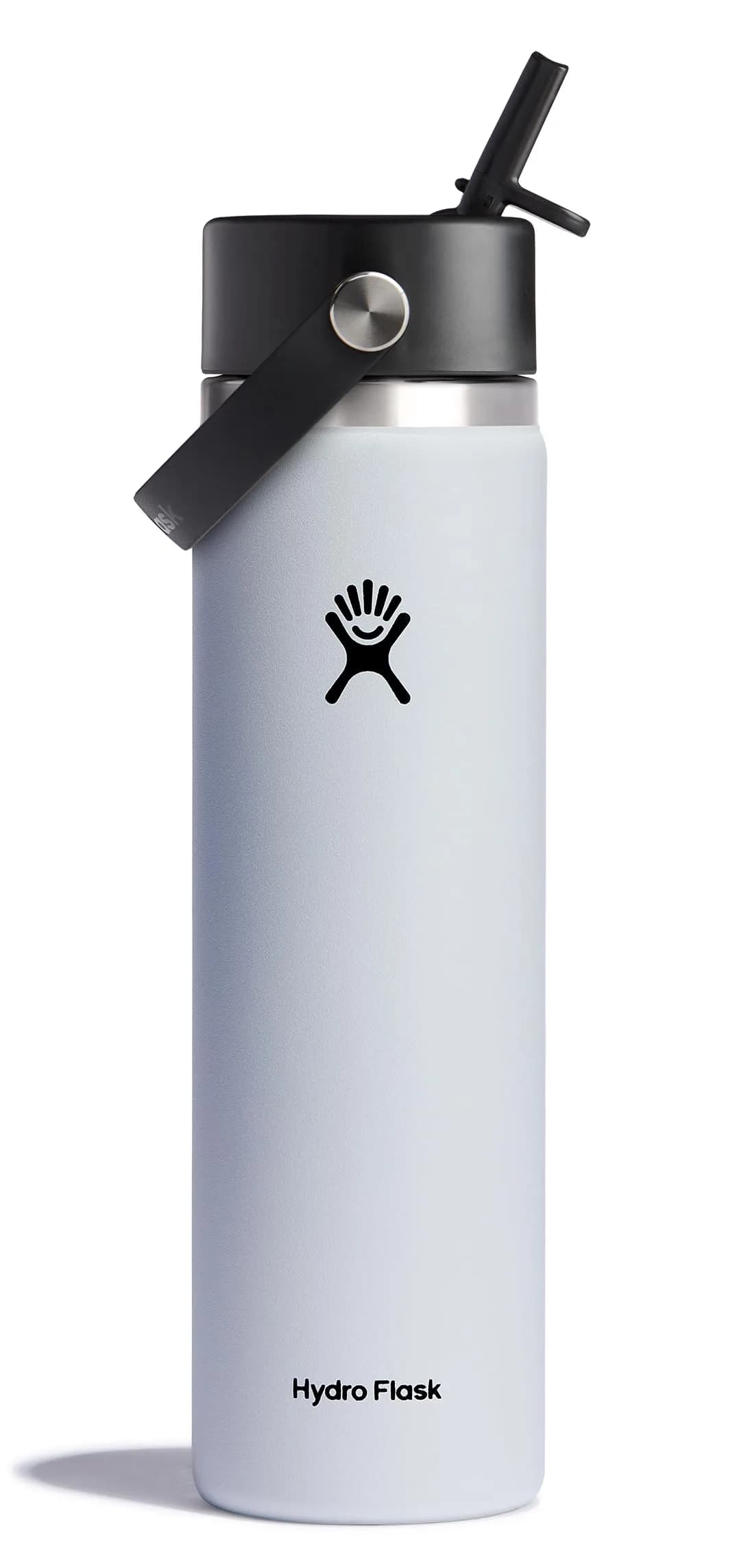 Hydro Flask 24 Oz Wide Mouth Bottle With Flex Straw Cap | Insulated Stainless Steel Tumbler for Cold Drinks - main product image