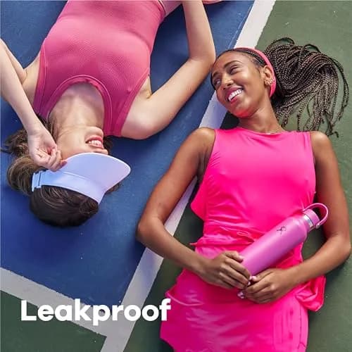 Hydro Flask Standard Mouth Water Bottle 710ml (24 Oz) | Insulated Stainless Steel, Leakproof, Purple thumbnail 5