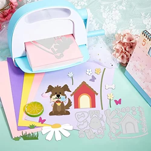 INFUNLY Animal Dog Cutting Dies Metal DIY Dog & House Die Cuts 4.02in x 5.12in | Embossing Stencil for Crafts thumbnail 8