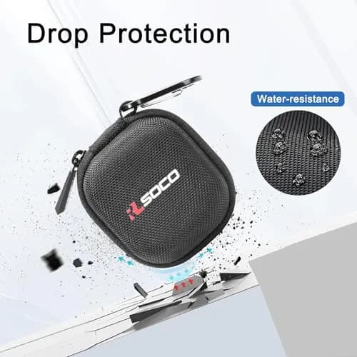 RLSOCO Black Carrying Case for Bose QuietComfort Ultra Earbuds II | Compact & Protective thumbnail 5