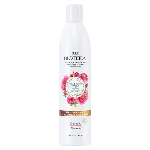 Biotera Ultra Thick & Full Volumizing Shampoo for Fine, Limp Hair – Adds Volume & Fullness, Vegan, Sulfate-Free, Color-Safe, 15.2 Fl Oz thumbnail 1