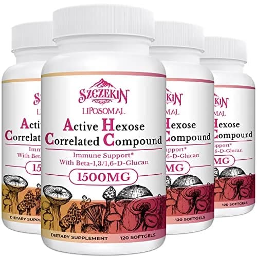 SZCZEKIN 1500mg Liposomal Active Hexose Correlated Supplement thumbnail 1