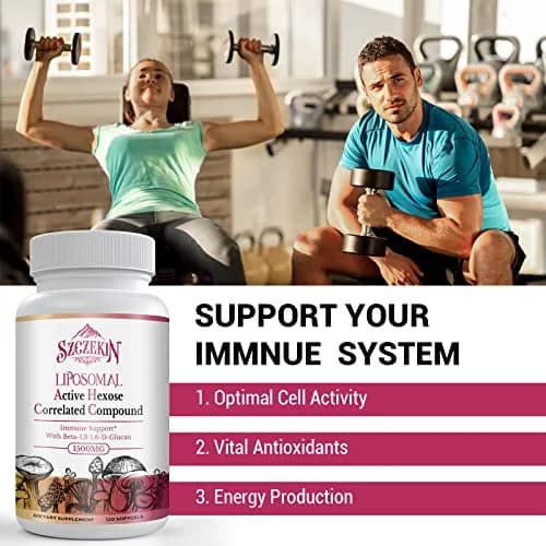 SZCZEKIN 1500mg Liposomal Active Hexose Correlated Supplement thumbnail 5