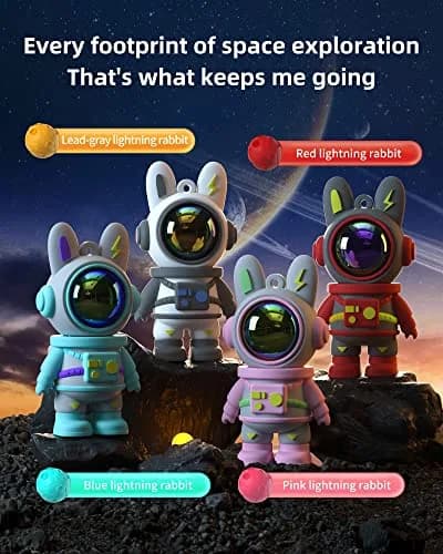 Bilious Cute Space Rabbit USB Flash Drive 128G Waterproof USB 2.0 | Small Size, Colorful & Durable (70-120 chars) thumbnail 2