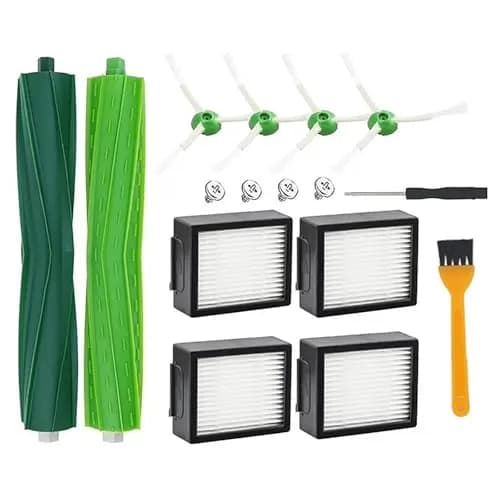 Detetap Replacement Parts Kit for iRobot Roomba i7 i3 i4 i6 i8 j7 E5 E6 E7 Robotic Vacuum Cleaners | 12-Piece Set thumbnail 1