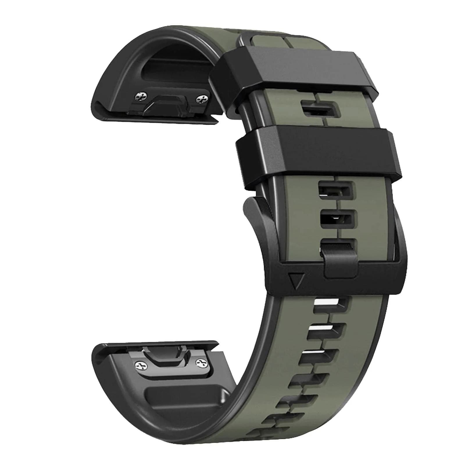 Abanen Silicone Watch Band 22mm | Waterproof Sport Strap for Garmin Fenix 7 & Forerunner 955 thumbnail 1