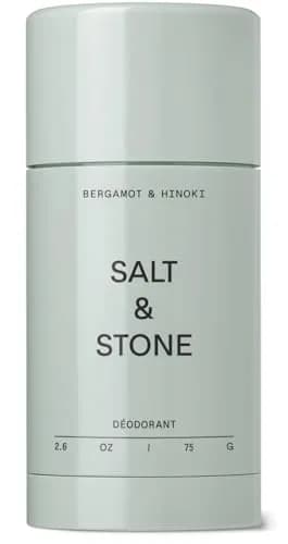 Salt & Stone Aluminum-Free Deodorant Bergamot & Hinoki 73.7g (2.6 oz) | 48-Hour Odor Protection thumbnail 1
