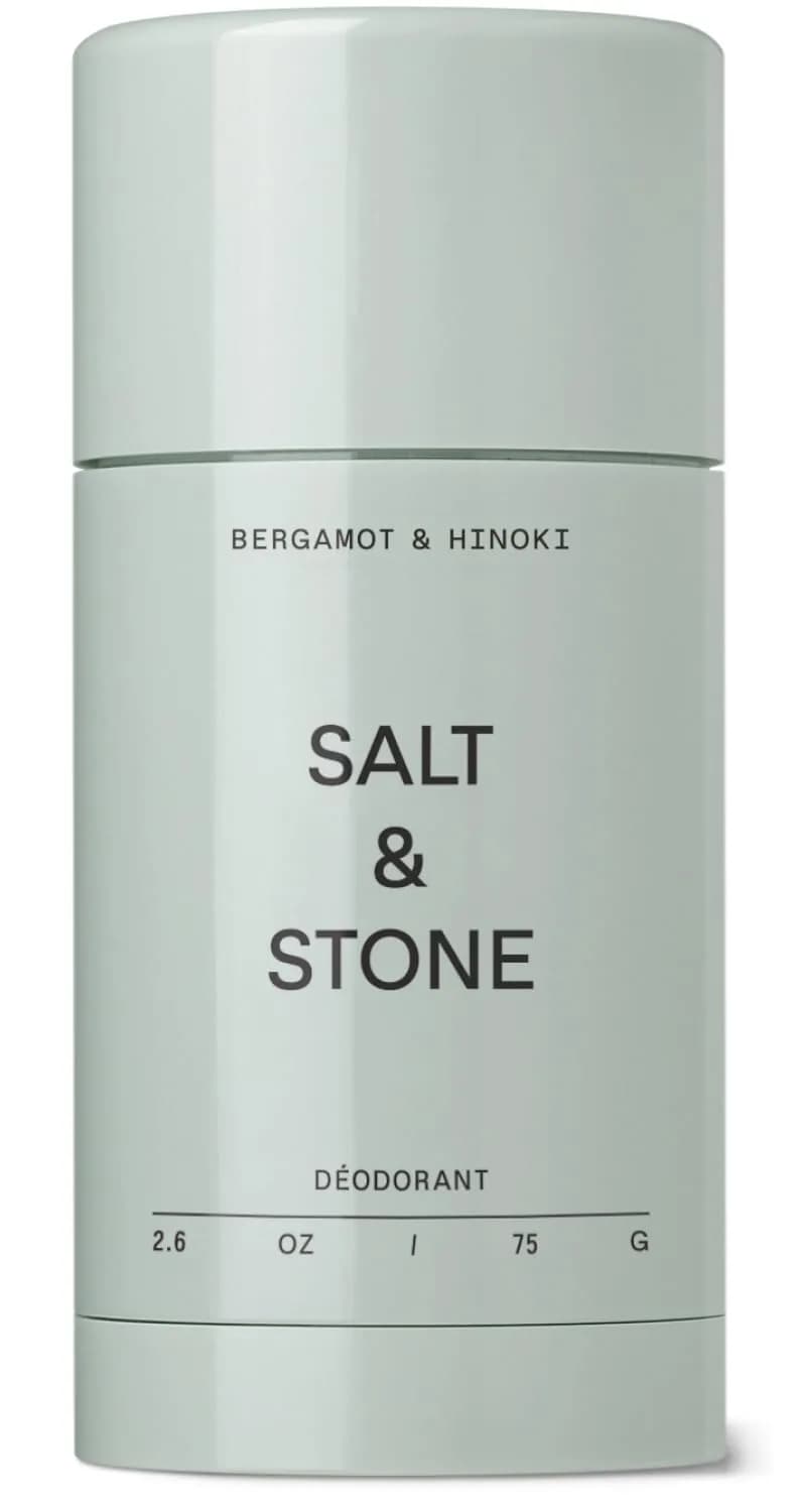 Salt & Stone Bergamot & Hinoki Deodorant Stick (2.6oz) - Natural Extra Strength 48-Hour Odor Protection - main product image