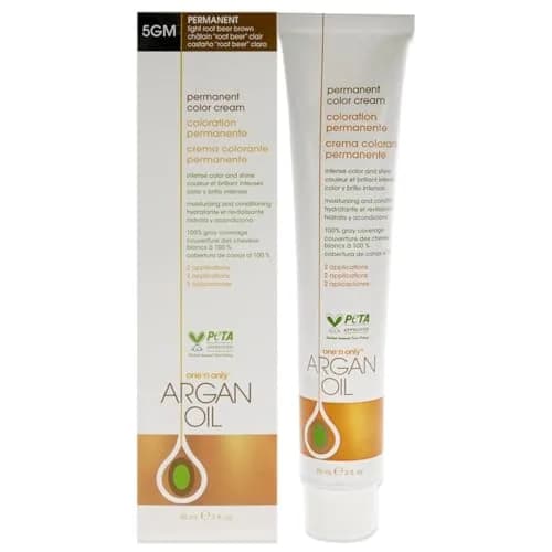 One 'N Only Permanent Hair Color & Dye 3 Fl Oz | Rich Argan Oil Formula, 100% Gray Coverage, Luminous Shine, Unmatched Conditioning thumbnail 1