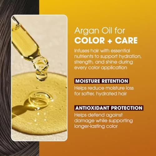 One 'N Only Permanent Hair Color & Dye 3 Fl Oz | Rich Argan Oil Formula, 100% Gray Coverage, Luminous Shine, Unmatched Conditioning thumbnail 5