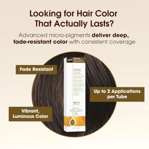 One 'N Only Permanent Hair Color & Dye 3 Fl Oz | Rich Argan Oil Formula, 100% Gray Coverage, Luminous Shine, Unmatched Conditioning thumbnail 3