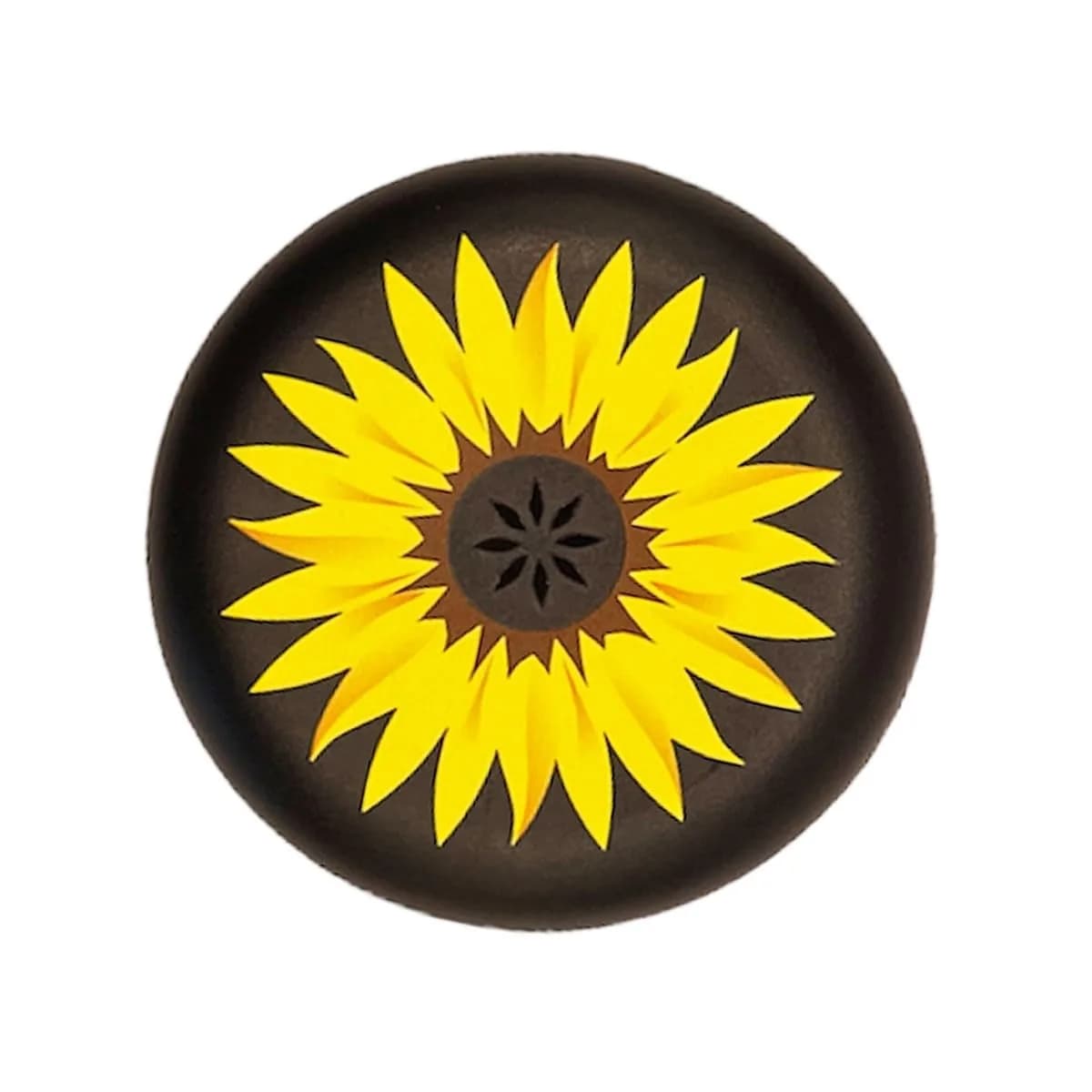 INVISALIGN Sunflower Yellow Aligner and Retainer Case | Medical-Grade Thermoplastic, Magnetic Closure, Ventilated Design (8.7 x 8.7 x 2.2 Inch) - main product image