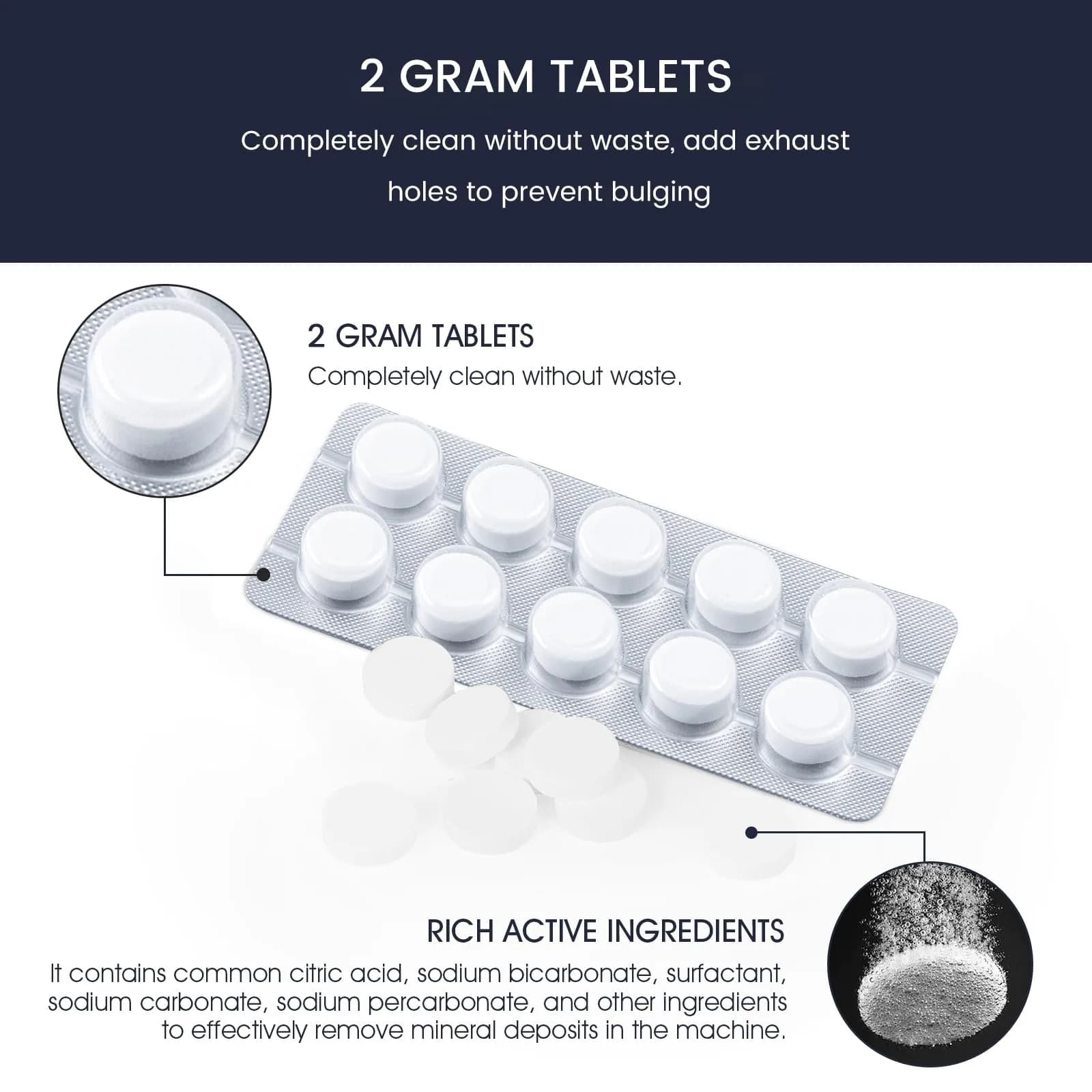 possiave 12-Pack Water Filters & 10-Pack Cleaning Tablets for Breville Machines | For Barista Express, Oracle & More - view 4