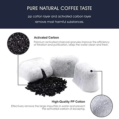 possiave 12-Pack Water Filters & 10-Pack Cleaning Tablets for Breville Machines | For Barista Express, Oracle & More thumbnail 3