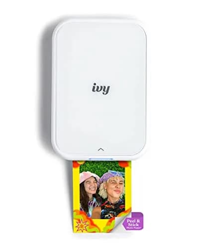 Canon Ivy 2 Mini Photo Printer, Pure White | Pocket-Sized ZINK Printer with Bluetooth 5.0 thumbnail 1