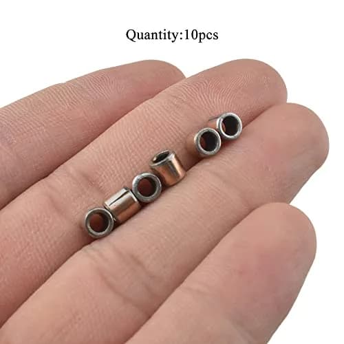 Acoeitl Steel Sleeve Bushing Bearing 3mm Bore x 5mm OD x 5mm Length Bronze No Oil Tight Fit (70-120 chars) thumbnail 5