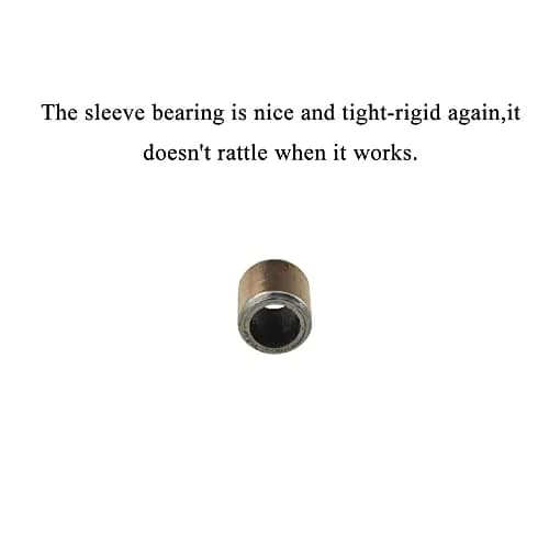 Acoeitl Steel Sleeve Bushing Bearing 3mm Bore x 5mm OD x 5mm Length Bronze No Oil Tight Fit (70-120 chars) thumbnail 3