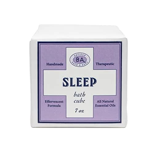 Baudelaire Sleep Bath Cube 7oz | Lavender, Chamomile, Sage Aromatherapy Relaxation thumbnail 1