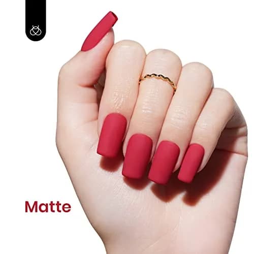 Beetles Gel Nail Polish, Cherry Mocha, 15ml (0.5 Fl Oz) | 9-Free Formula for Long-Lasting Manicures thumbnail 4