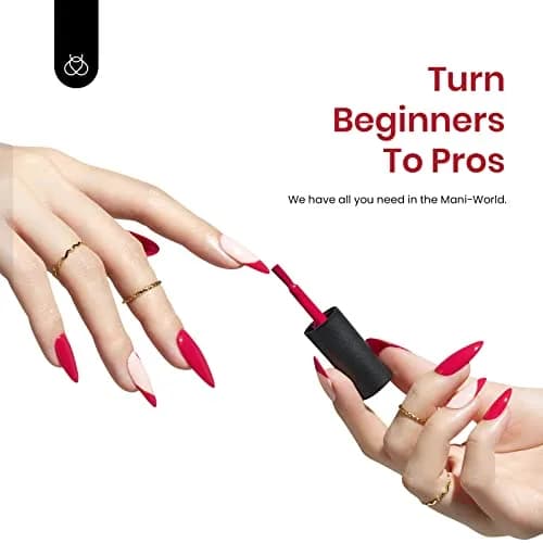 Beetles Gel Nail Polish, Cherry Mocha, 15ml (0.5 Fl Oz) | 9-Free Formula for Long-Lasting Manicures thumbnail 6